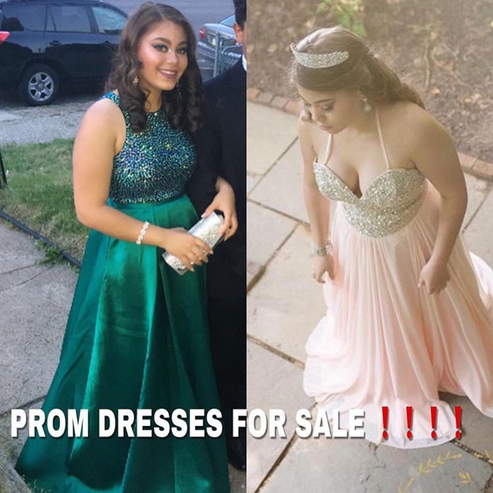 Prom dresses.